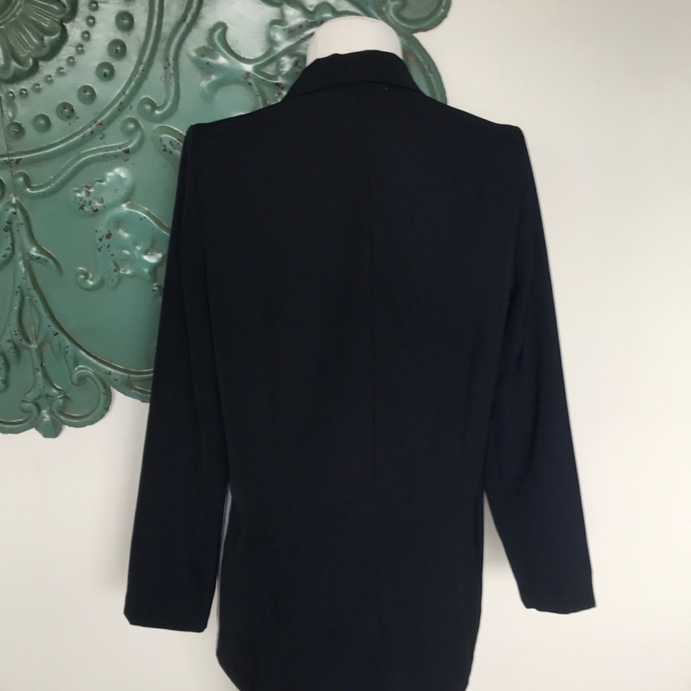 Bishop & Young navy jacket with side stripe detail - Picture 3 of 4